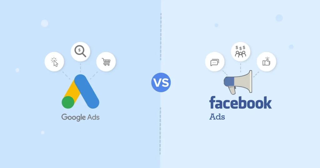 google ads vs meta ads